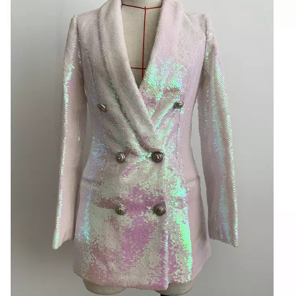 Sequins Blazer Dress - Picture 2 of 4